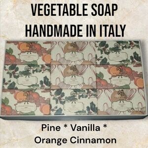 Alchimia soap bath & body size 9 bars x 3.50 ounces each vegetable soap fragrant